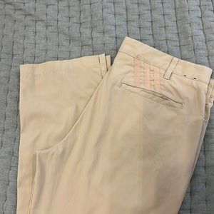 Men’s adidas khaki golf pants 34x30